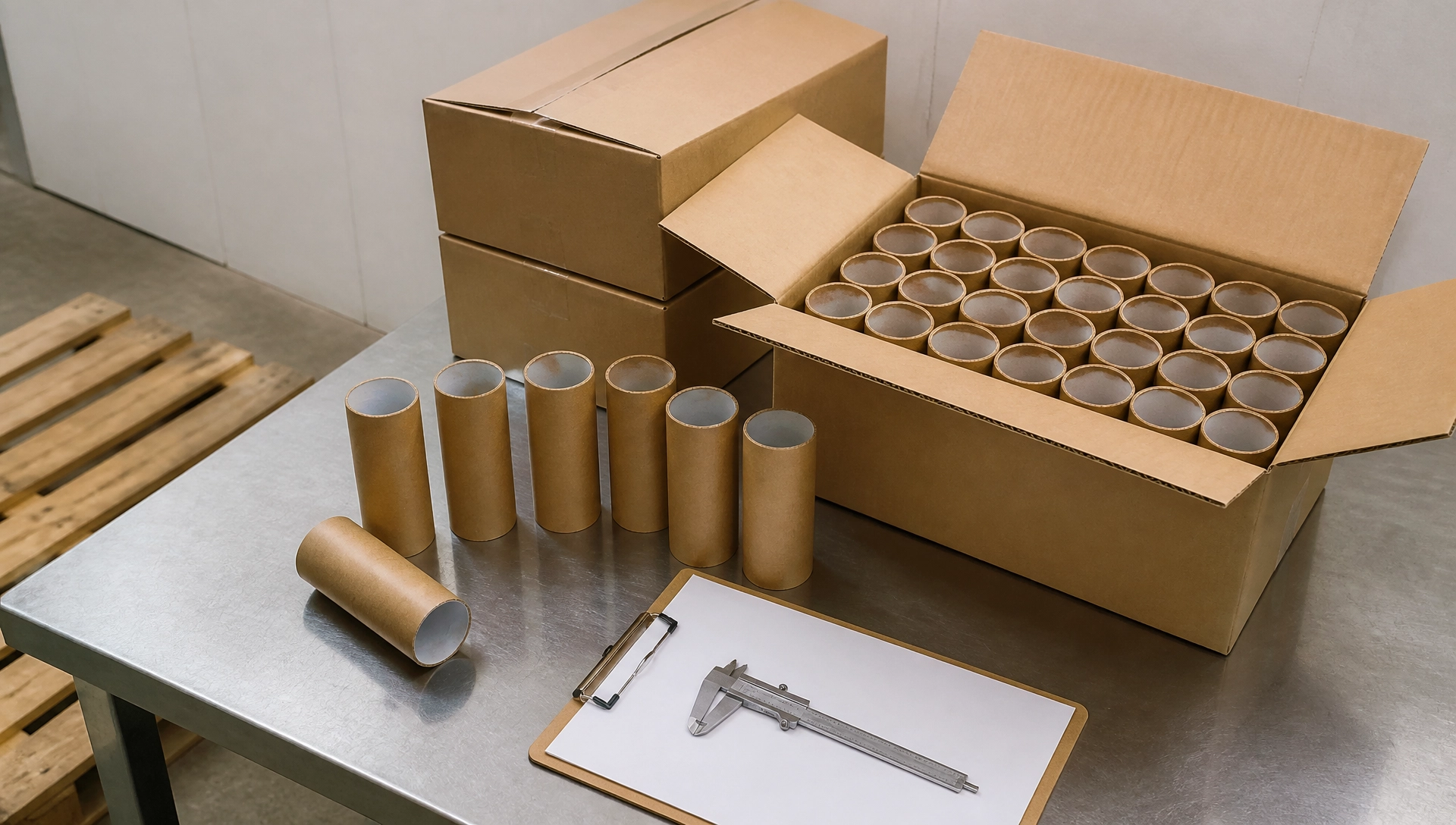paper tube quality control