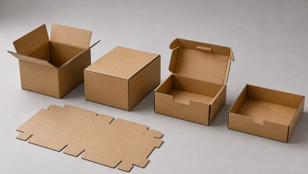 corrugated boxes