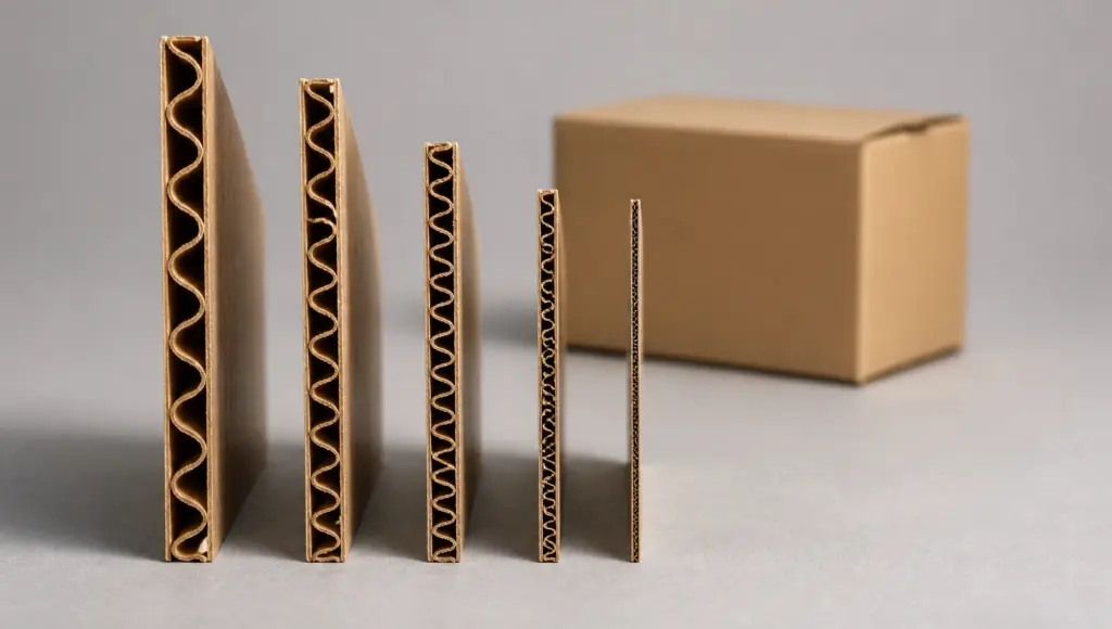 corrugated flute types