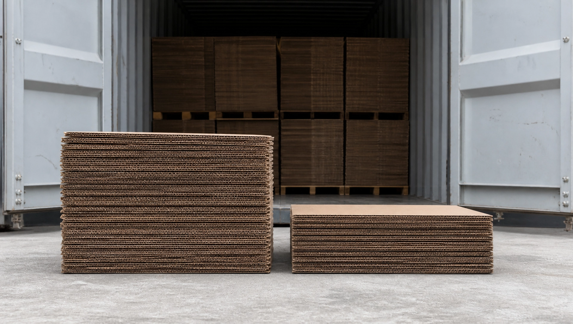 double wall corrugated